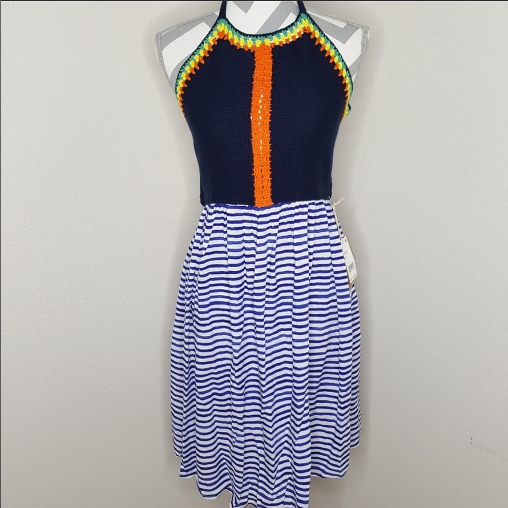 Sperry Crochet Halter Dress